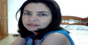 Ilana45 58 years old I am from Barbacena/Minas Gerais, Seeking Dating Friendship with Man